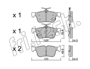 ΤΑΚ. FORD FOCUS IV ALL 18> \"O\" (X2X1X1) fri.tech. 1064.1