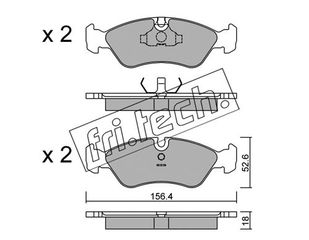 ΤΑΚ. DAEWOO-OPEL       FRITECH \"E\" fri.tech. 119.0