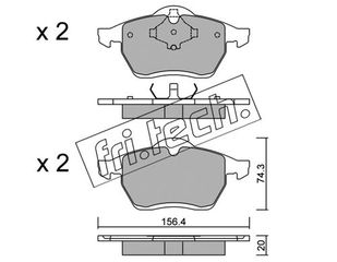 ΤΑΚ. FORD-SEAT-VW      FRITECH \"E\" fri.tech. 288.0