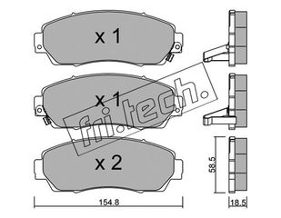 ΤΑΚ. HONDA CRV III 2.0,2.2 07- E  FRITECH fri.tech. 920.0