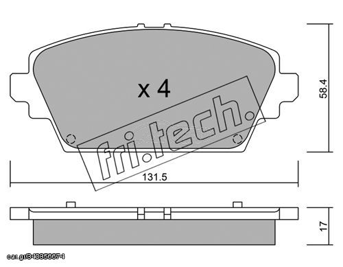 ΤΑΚ. NISSAN            FRITECH \"E\" fri.tech. 480.0