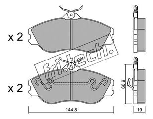 ΤΑΚ. AUDI 80,90,COUPE 2.6,2.8 -95 \"E\"   FRITECH fri.tech. 679.0