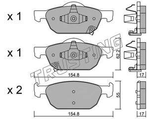 ΤΑΚ. HONDA ACCORD IX 2.0I,2.2 08-  \"E\" DEX DEX 2883.0