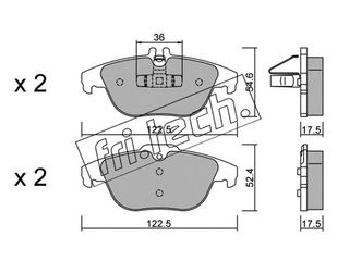 ΤΑΚ. MERCEDES C-CLASS (W204,S204) CDI  FRITECH fri.tech. 682.0