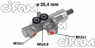 ΑΝΤΛ. ΦΡΕΝ. AUDI A4,A6-SKODA SUPERB-VW PASSAT -08 Φ25,4mm CIFAM 202-613