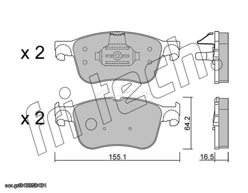 ΤΑΚ. FORD KUGA III 1.5,2.0 EcoBlue 19> \"E\" fri.tech. 1205.1