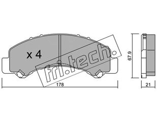 ΤΑΚ. ISUZU N-SERIE 06-  FRITECH fri.tech. 941.0