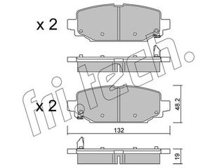 ΤΑΚΑΚΙΑ(REAR)-JEEP WRANGLER IV(JL) 2.0 4XE 21- fri.tech. 1210.0