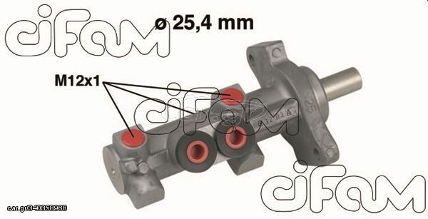 ΑΝΤΛ. ΦΡΕΝ. MERCEDES M-CLASS (W163) 230,270,320 -05 Φ25,4mm CIFAM 202-618