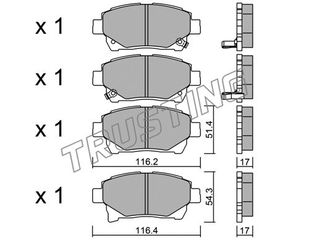 ΤΑΚ. TOYOTA IQ ALL 09- \"E\"DEX DEX 2894.0