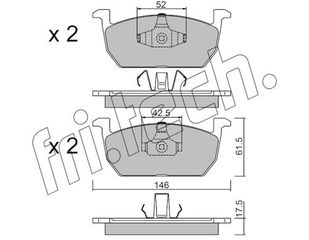 ΤΑΚ. SEAT IBIZA V-SKODA SCALA 1.0,1.5 TSI 19> \"E\" fri.tech. 1214.0