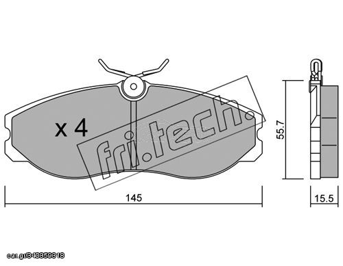 ΤΑΚ. FORD-NISSAN       FRITECH \"E\" fri.tech. 206.0