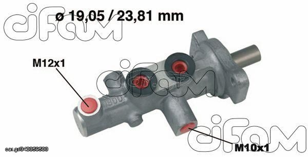 ΑΝΤΛ. ΦΡΕΝ. MERCEDES E-CLASS E200,220D -02 Φ23.81 CIFAM 202-621