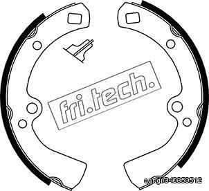 ΣΙΑΓ. NISSAN SUNNY 1.4,1.5 -82   FRITECH fri.tech. 1067.134