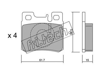 ΤΑΚ. MERCEDES           FRITECH \"O\" fri.tech. 212.0