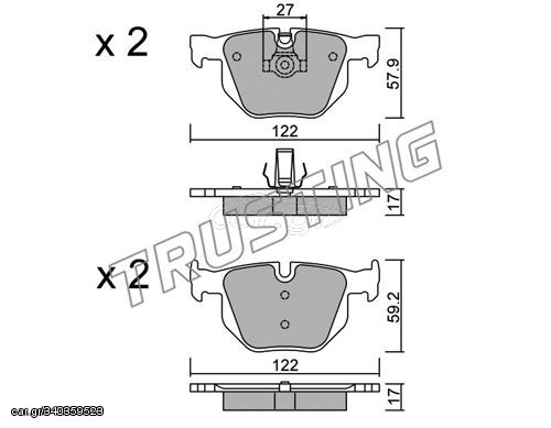 ΤΑΚ. BMW 5 E60-E61-E63 TRUSTING \"O\" TRUSTING 660.0