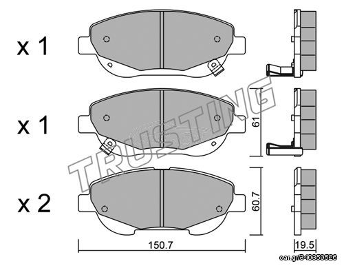 ΤΑΚ. TOYOTA VERSO 2.2 D-4D  \"O\"  DEX DEX 2896.0