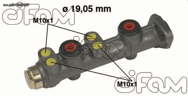 ΑΝΤΛ. ΦΡΕΝ. FIAT CINQ.-SEICENTO 0.9-1.1 94-> Φ19.05 CIFAM 202-150