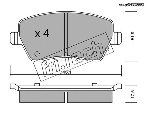 ΤΑΚ. NISSAN            FRITECH \"E\" fri.tech. 501.0