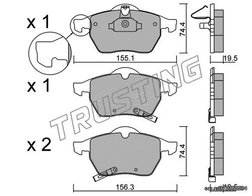 ΤΑΚ. SAAB 9-3 2.0i   TRUSTING \"E\" TRUSTING 120.1