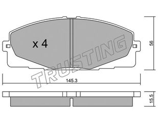 ΤΑΚ. TOYOTA HI-ACE IV 2.5 D-4D 06- \"E\" TRUSTING TRUSTING 900.0