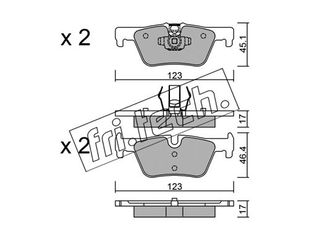 ΤΑΚΑΚΙΑ-BMW 1(F20) 116 D 15- (REAR) fri.tech. 978.0