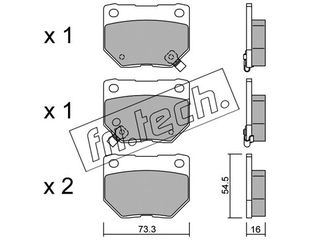 ΤΑΚ. SUBARU IMPREZA 2.0 16V \"O\" fri.tech. 517.0