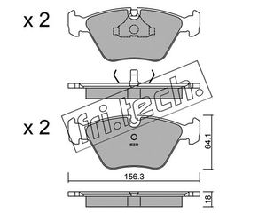 ΤΑΚ. AUDI 100 2.2     FRITECH \'E\" fri.tech. 124.2