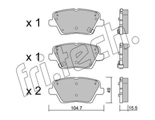 ΤΑΚ. HYUNDAI i30 ALL 16> \"O\" fri.tech. 1243.0