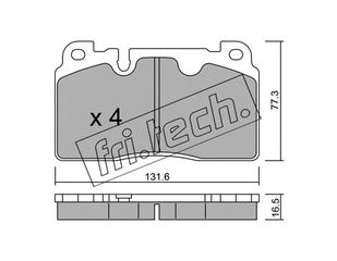 ΤΑΚΑΚΙΑ-VAG Q5(8RB) 2.0 TDI 10- (FRONT) fri.tech. 995.0