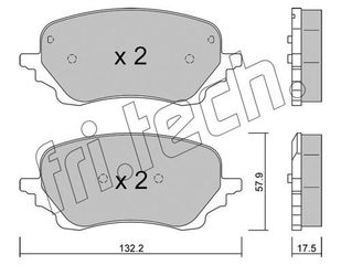 ΤΑΚ. FORD PUMA (J2K,CF7) 19> \"E\" fri.tech. 1247.0