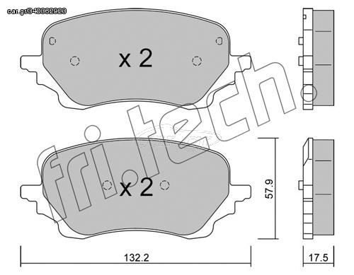 ΤΑΚ. FORD PUMA (J2K,CF7) 19> \"E\" fri.tech. 1247.0