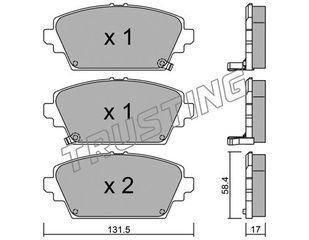 ΤΑΚ. NISSAN ALMERA TINO  DEX \"E\" DEX 2480.1