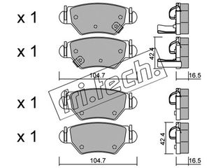 ΤΑΚ. OPEL              FRITECH \"O\" fri.tech. 268.0