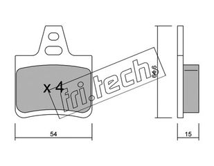 ΤΑΚ. CITROEN XANTIA -98 FRITECH \"O\" fri.tech. 294.0