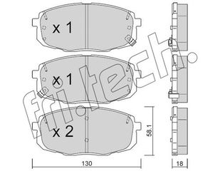 ΤΑΚ. HYUNDAI KONA ALL 18> \"E\" ME ΖΑΝΤΕΣ 15 ΙΝΤΣΕΣ fri.tech. 529.1