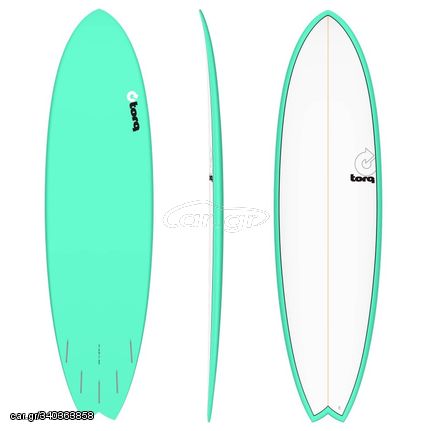 Σανίδα surf TORQ Epoxy TET 7.2 Fish Seagreen