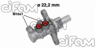 ΑΝΤΛ. ΦΡΕΝ. ALFA ROMEO MITO-FIAT PUNTO EVO-OPEL CORSA D  Φ22.2mm CIFAM 202-675