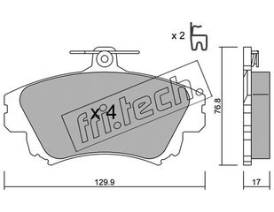 ΤΑΚ. MITSUBISHI, VOLVO FRITECH \"E\" fri.tech. 295.0