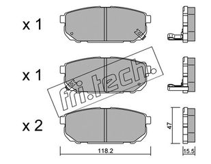 ΤΑΚ. KIA SORENTO 2.4  FRITECH \"O\" fri.tech. 532.0