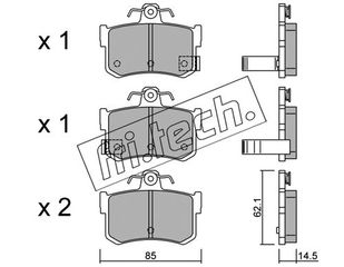 ΤΑΚ. MG MGF 1.6,1.8 -02 \"O\" FRITECH fri.tech. 707.1