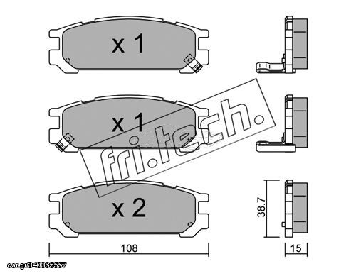 ΤΑΚ. SUBARU             FRITECH\"O\" fri.tech. 213.0