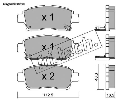 ΤΑΚ. TOYOTA            FRITECH \"E\" fri.tech. 301.0