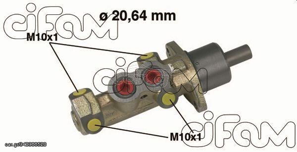 ΑΝΤΛ. ΦΡΕΝ. PEG 205-306-309 1.1.4.6.8.9 94-01 Φ20,64 CIFAM 202-232