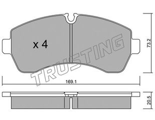 ΤΑΚ. MERCEDES SPRINTER 4T,5T,6T 06-  TRUSTING \"E\" TRUSTING 689.0