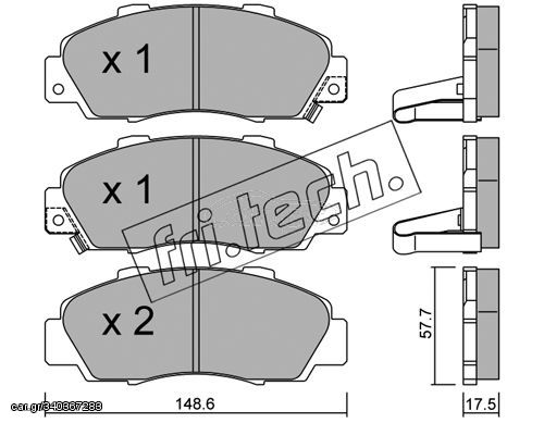 ΤΑΚ. HONDA-ROVER       FRITECH \"E\" fri.tech. 307.0