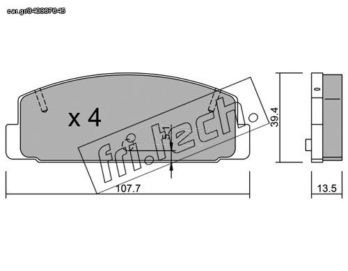 ΤΑΚ. MAZDA RX-7       FRITECH \"O\" fri.tech. 311.0