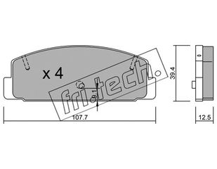 ΤΑΚ. MAZDA 6 ALL 09- \"O\"  FRITECH fri.tech. 311.2