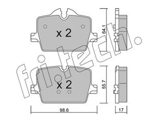 ΤΑΚ. BMW 3 (G20,G80) 330d \"O\" ΓΙΑ ΟΧΗΜ. ΧΩΡΙΣ M-Technik fri.tech. 1265.0