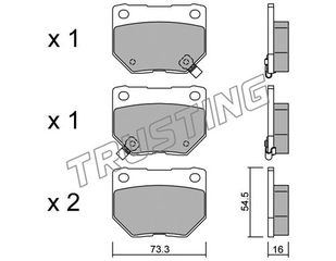 ΤΑΚ. SUBARU IMPREZA 2.O 16V \"O\" TRUSTING 517.0